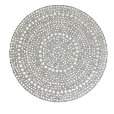 Alternate image for Bejeweled vanity tray Silver Glitz