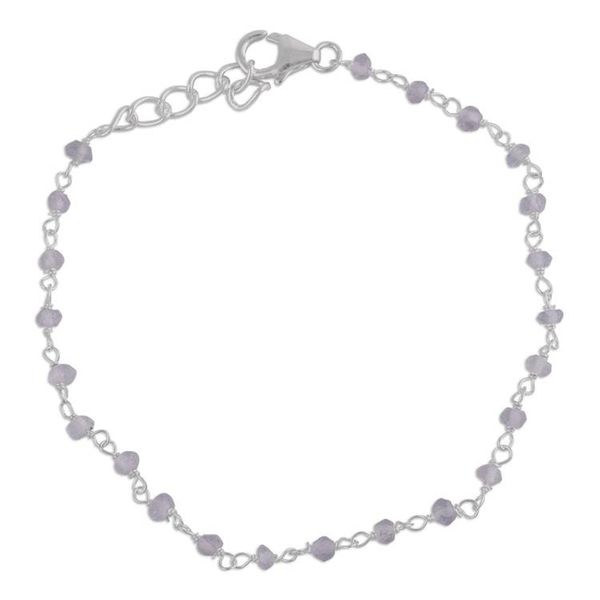 Alternate image for Handmade Adjustable Labradorite Link Bracelet from India Beautiful Saga