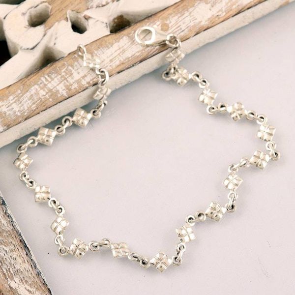Alternate image for India Sterling Silver Ankle Jewelry In Diamonds