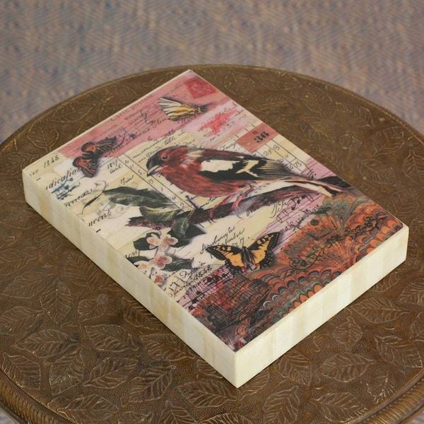 Alternate image for Bone Decorative Box Handcrafted in India Nostalgia