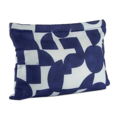 Alternate image for Modern Geometric Cotton Toiletry Case and Travel Pouch Avant Garde Basics