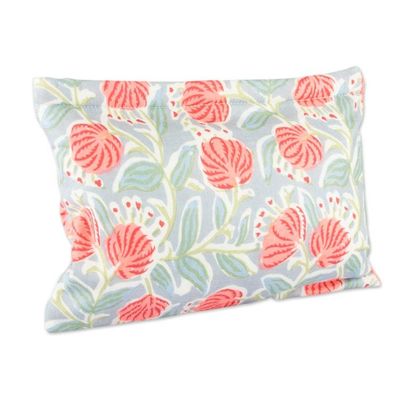 Alternate image for Botanical-Themed Cotton Toiletry Case and Travel Pouch Blossoming Basics