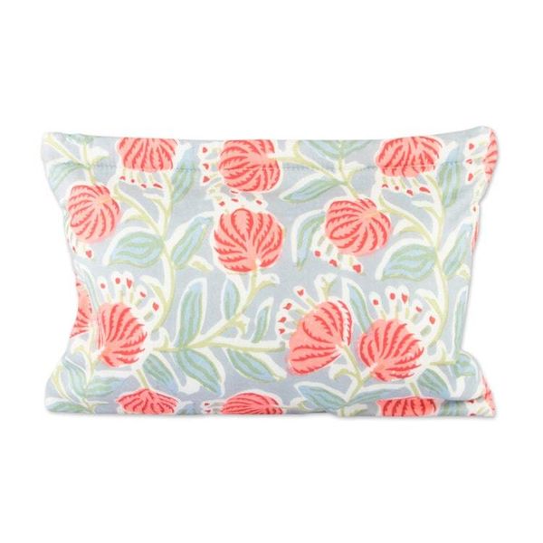 Alternate image for Botanical-Themed Cotton Toiletry Case and Travel Pouch Blossoming Basics