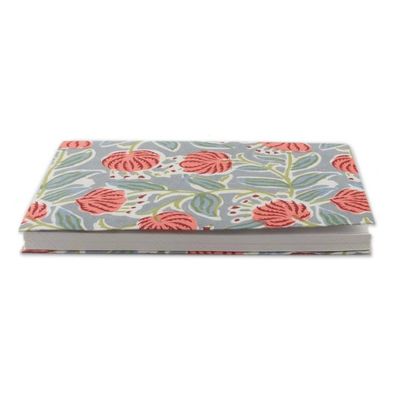 Alternate image for Spring-Patterned Blue and Red 100 Cotton 80-Page Journal Blossoming Story