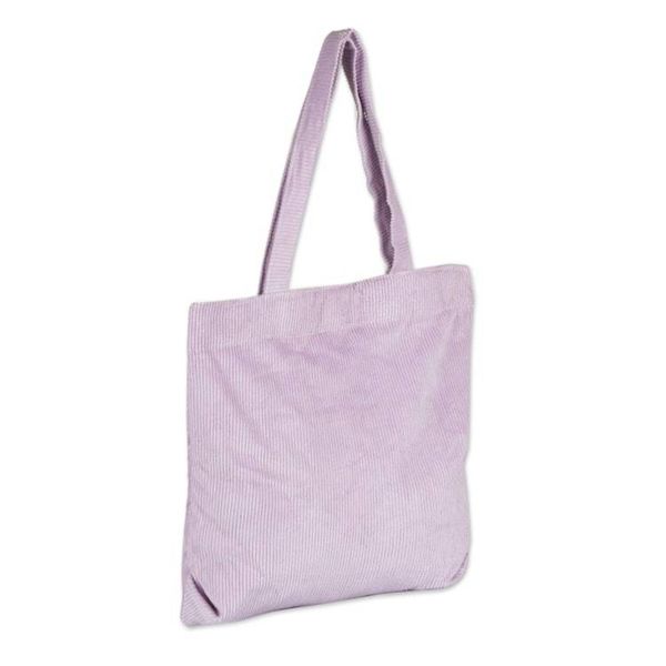 Alternate image for Versatile 100 Cotton Corduroy Tote Bag in Wisteria Purple Wisteria Sister