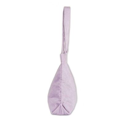 Alternate image for Versatile 100 Cotton Corduroy Tote Bag in Wisteria Purple Wisteria Sister