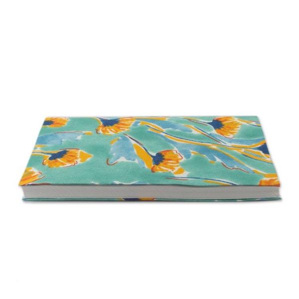 Alternate image for Floral-Patterned 100 Cotton Journal with 80 Paper Pages Summer Tales