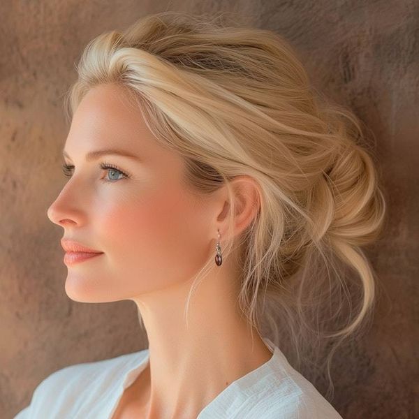 Alternate image for High-Polished Natural Carnelian Cabochon Dangle Earrings Fair Flames