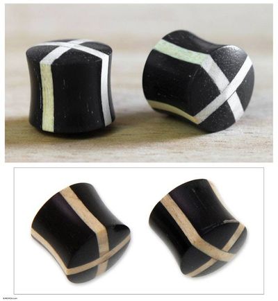 Alternate image for Wood ear plugs Crossroads