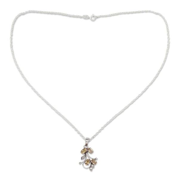 Alternate image for India Citrine Pendant Necklace Sonnet