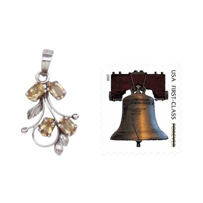 Alternate image for India Citrine Pendant Necklace Sonnet
