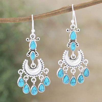 Alternate image for Artisan Crafted Sterling Silver Dangle Earrings Over and Above