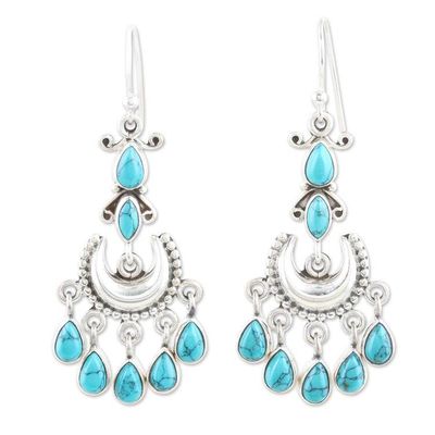 Alternate image for Artisan Crafted Sterling Silver Dangle Earrings Over and Above