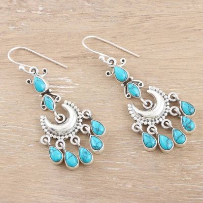 Alternate image for Artisan Crafted Sterling Silver Dangle Earrings Over and Above
