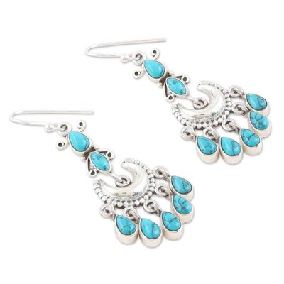Alternate image for Artisan Crafted Sterling Silver Dangle Earrings Over and Above
