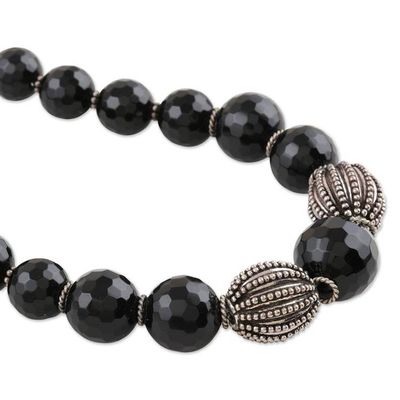 Alternate image for Onyx strand necklace Grace