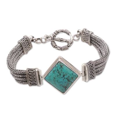 Alternate image for Sterling Silver Chain Bracelet Solemn Promise