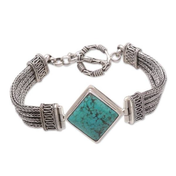 Alternate image for Sterling Silver Chain Bracelet Solemn Promise