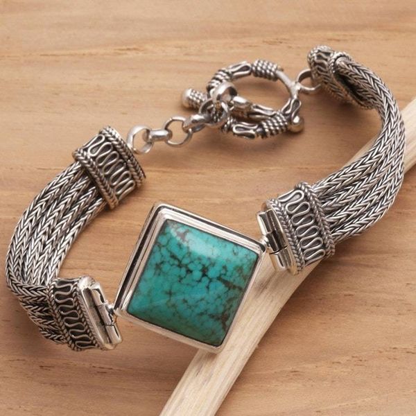 Alternate image for Sterling Silver Chain Bracelet Solemn Promise