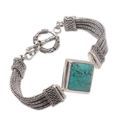 Alternate image for Sterling Silver Chain Bracelet Solemn Promise