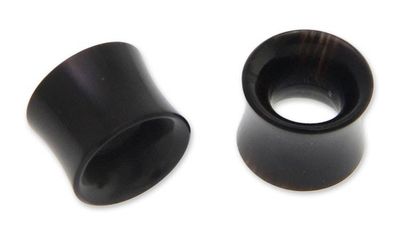Alternate image for Horn ear plugs Tubular Black Halo