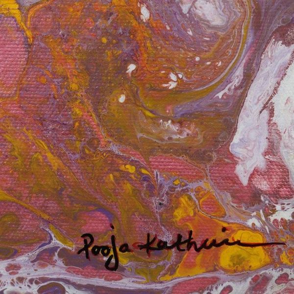 Alternate image for Original Acrylic Pour Painting Motion