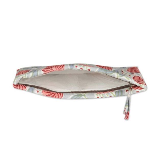 Alternate image for Floral-Themed Cotton Pencil and Eyeglass Case 2-Piece Set Blossoming Functionality