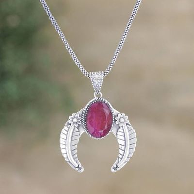 Primary image for 14-Carat Ruby Pendant Necklace Treasure Garden