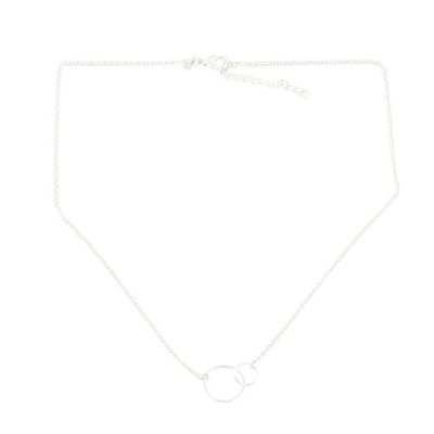 Primary image for Hand Made Sterling Silver Pendant Necklace Fairy Ring