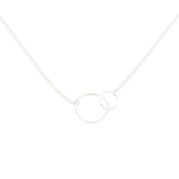 Alternate image for Hand Made Sterling Silver Pendant Necklace Fairy Ring