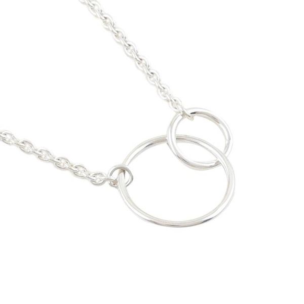 Alternate image for Hand Made Sterling Silver Pendant Necklace Fairy Ring