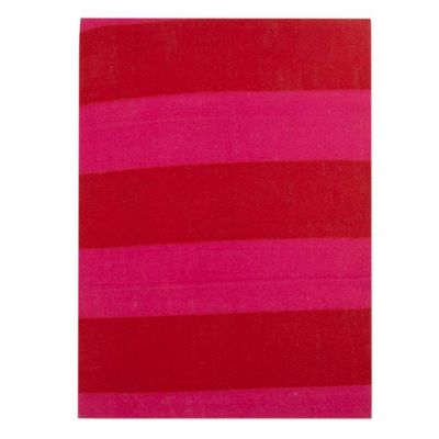 Alternate image for Striped Fuchsia and Red Block-Printed Cotton Daily Planner Choices in Fuchsia