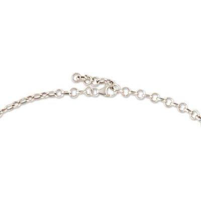 Alternate image for 13-Carat Pear-Shaped Natural Garnet Y-Necklace from India Passion Soire