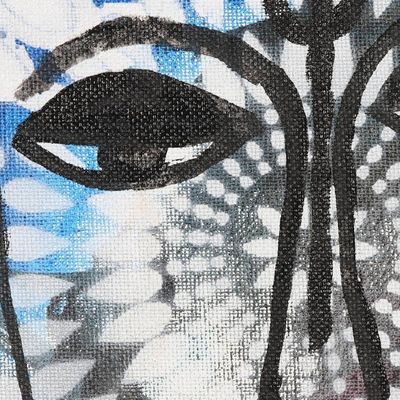 Alternate image for Signed Acrylic Spiritual Painting on Canvas Board Phenomenon