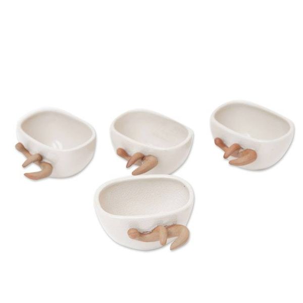 Alternate image for Ceramic teacups Set of 4 Uniqo