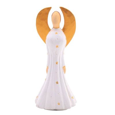 Primary image for Handcrafted Albesia Wood Angel Statuette from Bali Angel Wonder