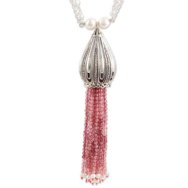 Alternate image for World Peace Project Symbolic Pendant Necklace from India Rani Mahal