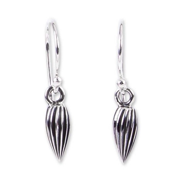 Alternate image for 925 Sterling Silver Dangle Earrings from Mexico Strawberry Girl