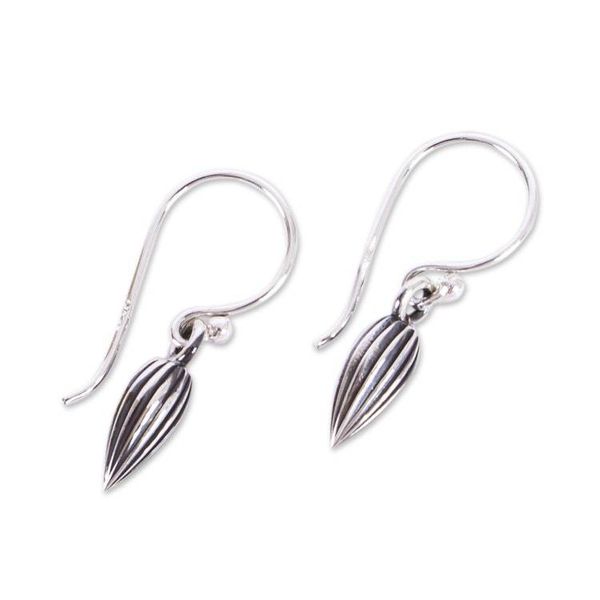 Alternate image for 925 Sterling Silver Dangle Earrings from Mexico Strawberry Girl