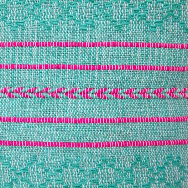Alternate image for Striped Drawstring Cotton Shoulder Bag Handcrafted in Mexico Day Trip