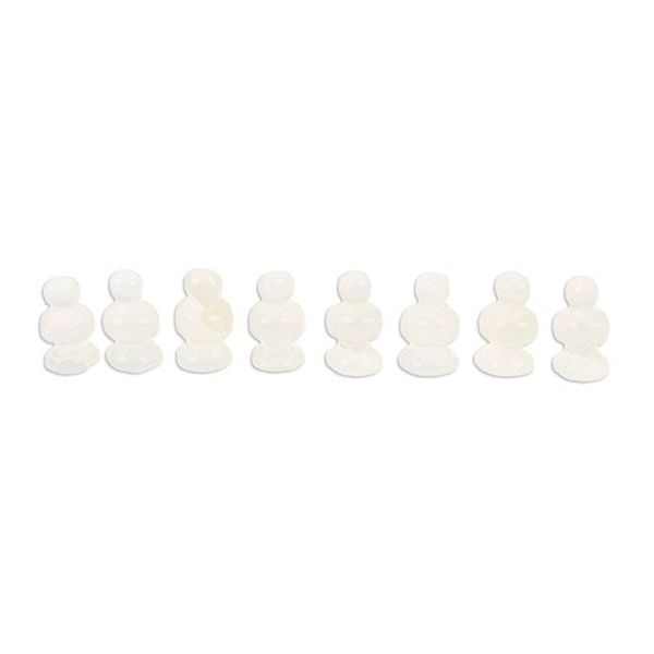 Alternate image for Mini Onyx and Marble Chess Set in Grey and Ivory Grey and Ivory Challenge