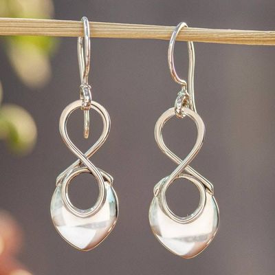 Main image for Modern Taxco Sterling Earrings Handcrafted in Mexico Infinite Glow