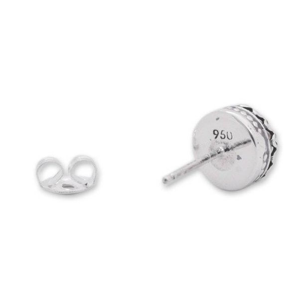 Alternate image for Hand Crafted Bridal Earrings Fine Silver with Pearls Taxco Royalty