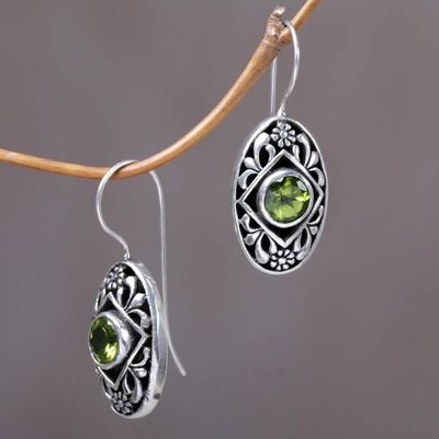 Alternate image for Peridot drop earrings Desire