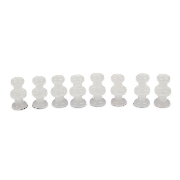 Alternate image for Modern Hand-Carved White Onyx and Pink Marble Chess Set Riveting Challenge