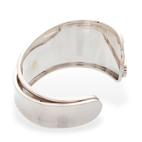 Alternate image for Modern Sterling Silver Cuff Bracelet Liquid Asset