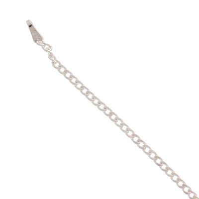 Alternate image for Sterling Silver Pendant Bracelet from Mexico Splendorous Sparkle