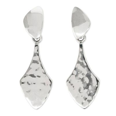 Alternate image for Artisan Crafted Sterling Silver Earrings from Taxco Jewelry Cosmopolite