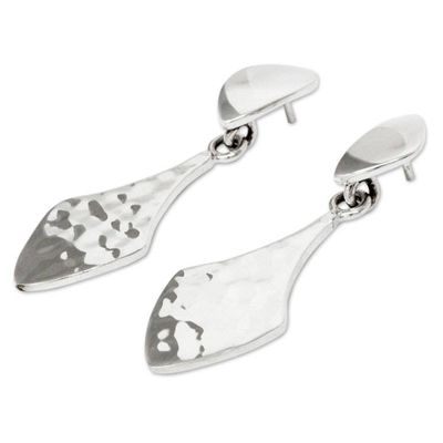 Alternate image for Artisan Crafted Sterling Silver Earrings from Taxco Jewelry Cosmopolite