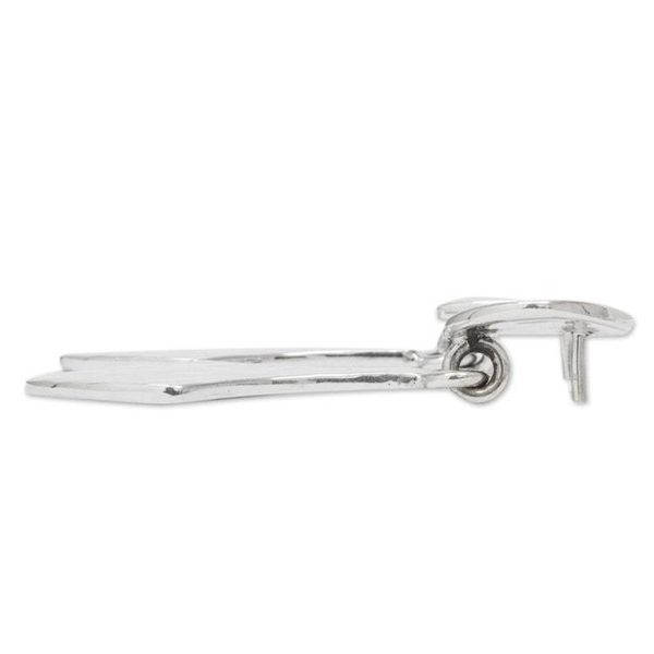 Alternate image for Artisan Crafted Sterling Silver Earrings from Taxco Jewelry Cosmopolite